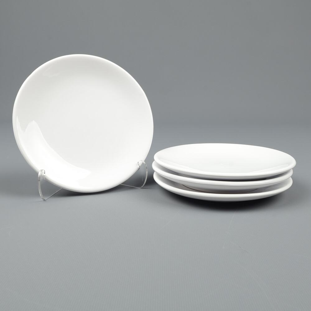 Set of 4 Pampered Chef Simple Additions Appetizer Plates While 1807 C Retired